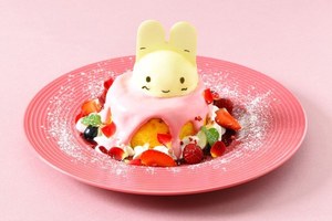 サンリオキャラ「マロンクリーム」のコラボカフェが新宿に、可愛らしいピンクのフードやスイーツなど｜写真5
