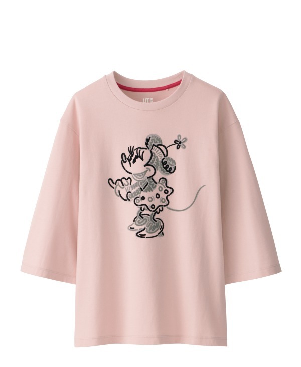 ユニクロ Ut ディズニー新作ウィメンズtシャツ ケイト モロス初コラボのミッキー ファッションプレス