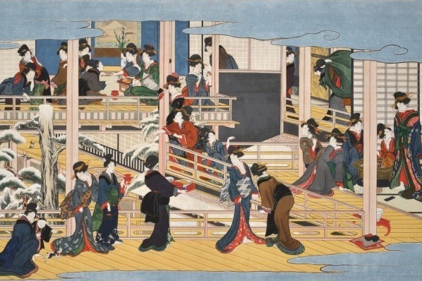 江戸時代｜岡田美術館「開館5周年記念展 美のスターたち ― 光琳・若冲・北斎・汝窯など名品勢ぞろい ―」