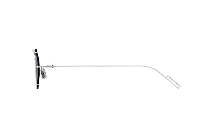 ディオール オムの新作サングラス、極薄メタルのダブルブリッジにグラフィカルなレンズ｜写真3