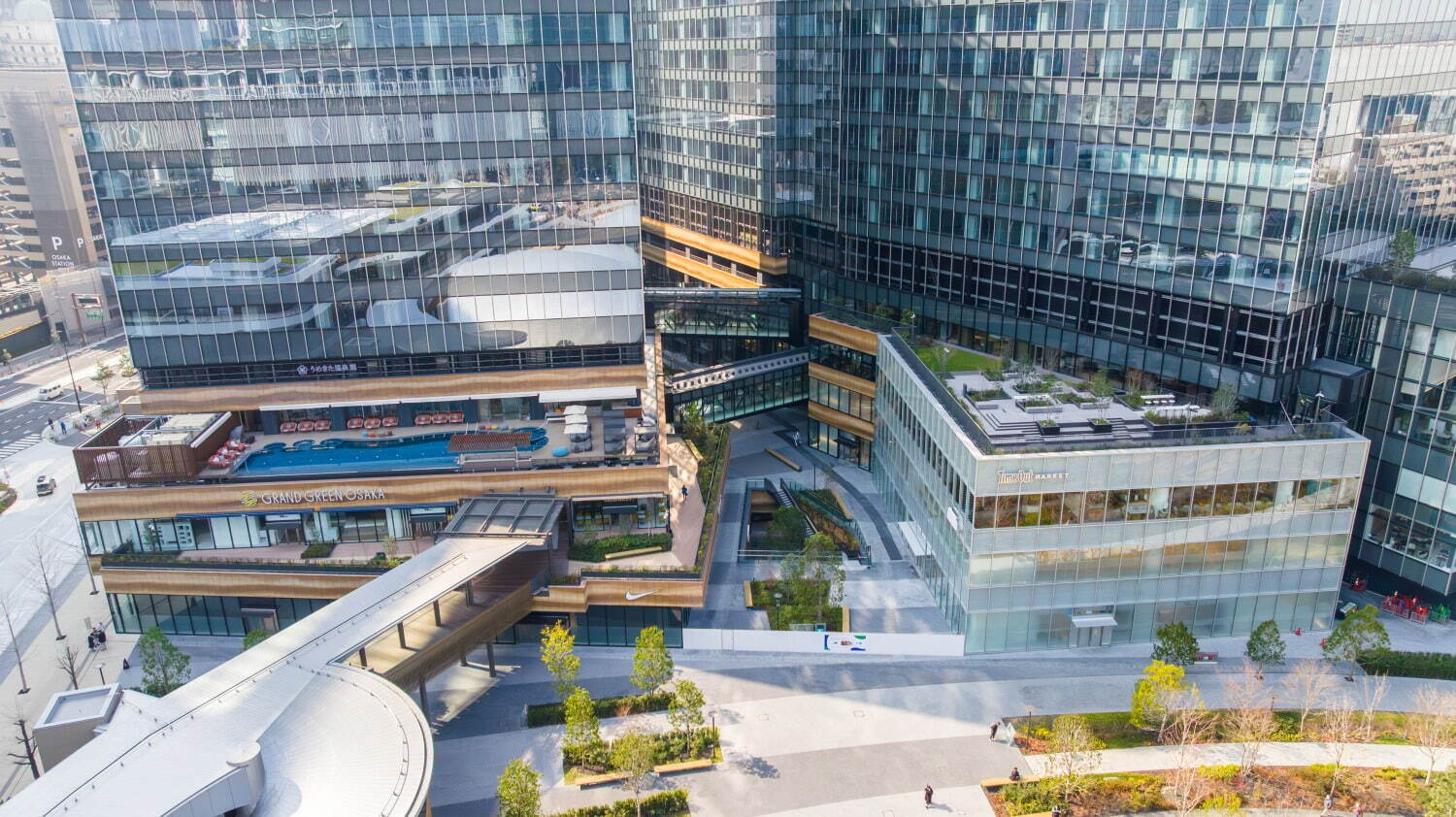 「グラングリーン大阪」高級ホテルや商業施設を“うめきた公園”が繋ぐ街、大阪梅田の大規模再開発｜写真35