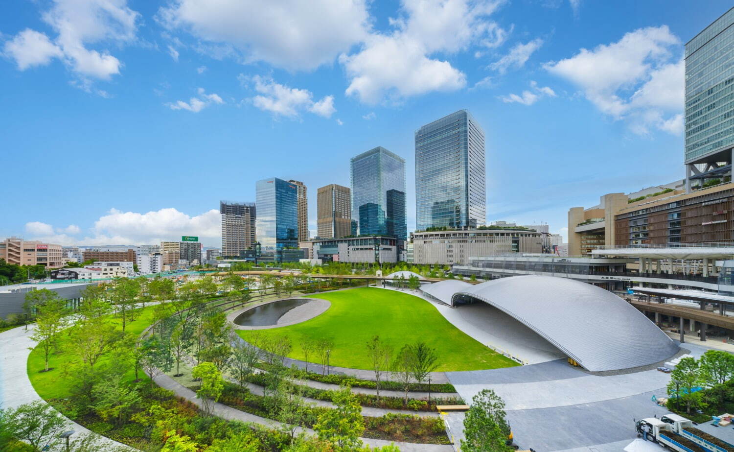 「グラングリーン大阪」高級ホテルや商業施設を“うめきた公園”が繋ぐ街、大阪梅田の大規模再開発｜写真10