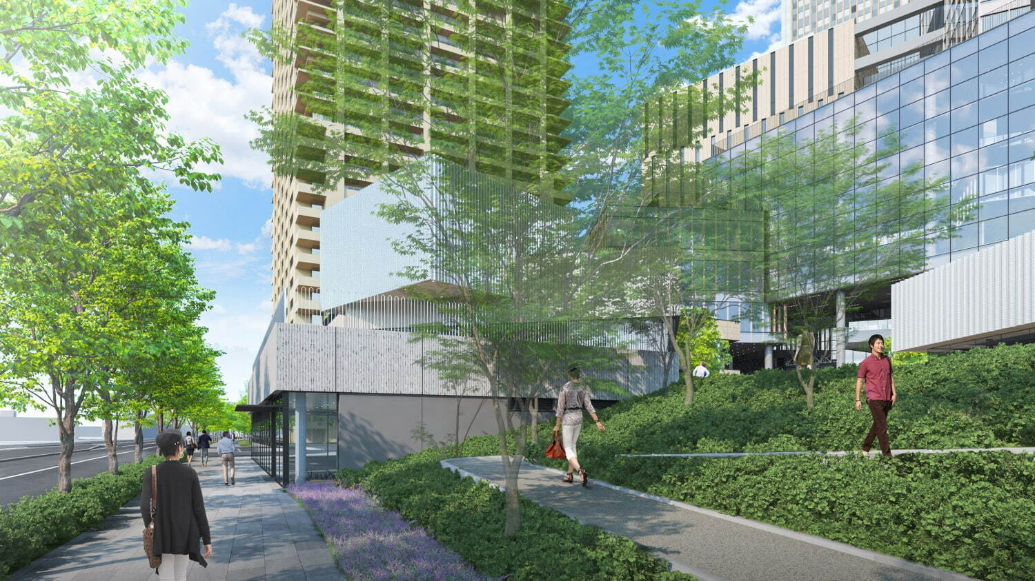 大阪梅田の新たな街「グラングリーン大阪」高級ホテルや商業施設を都市公園が繋ぐ大規模再開発、新駅開業も｜写真21