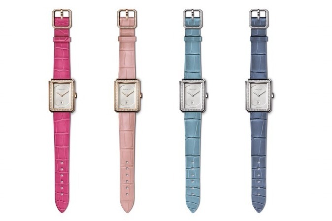 シャネル人気ウォッチ「ボーイフレンド」にカラーストラップの新モデル