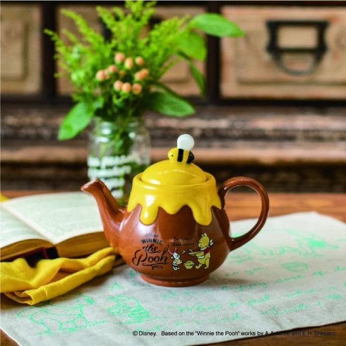 「くまのプーさん」のキッチンアイテムが登場 - ”蜂蜜の壺”を模したポットやウッド素材のプレート｜写真7