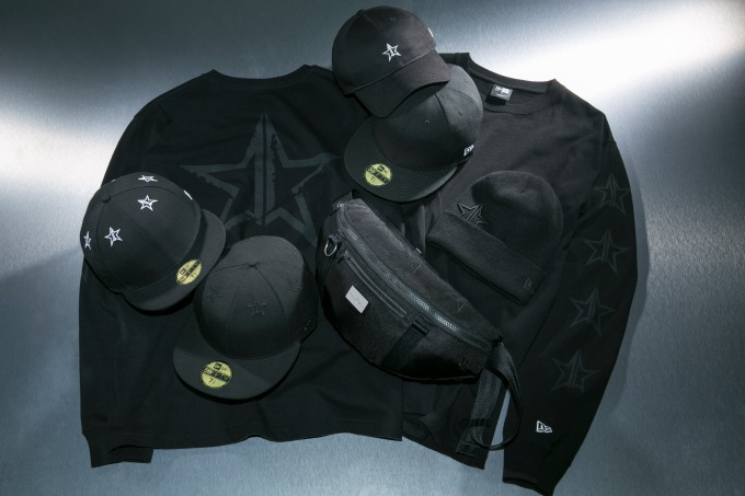 カズユキ クマガイ×ニューエラ、頭文字KKで作った星ロゴの59FIFTYキャップ＆ウェストバッグ