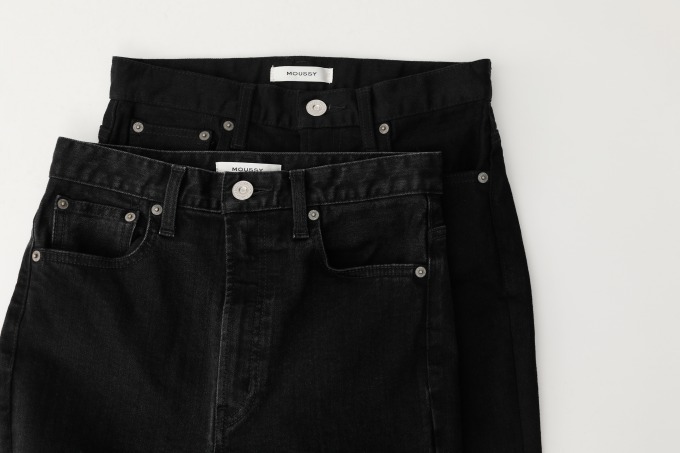 マウジーの美脚ジーンズ「REBIRTH SKINNY JEANS」新色ブラック登場