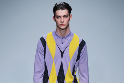 プリングル オブ スコットランド 2013年春夏メンズコレクション - アリステア・カー最後のプリングル