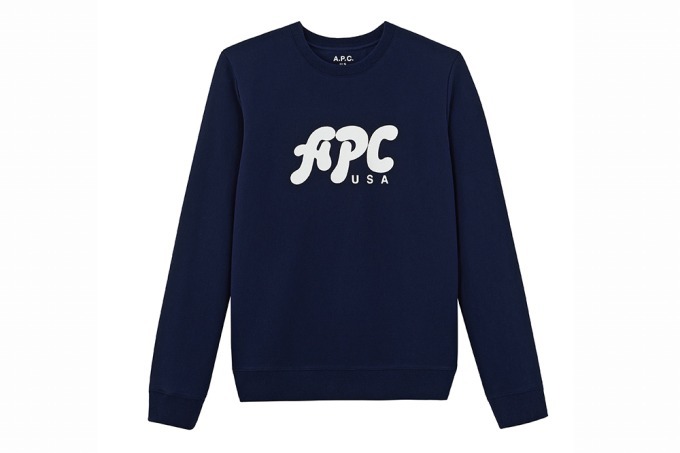 A.P.C.のアメリカ製「U.S.コレクション」第4弾、グラフィカルな新ロゴ