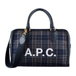 【美品】A.P.C ボーリング ボストンバッグ バッグ 2WAY ロゴ メンズ 写真7/8｜「A.P.C. ボーリングバッグ」大胆ブランドロゴ入り新作
