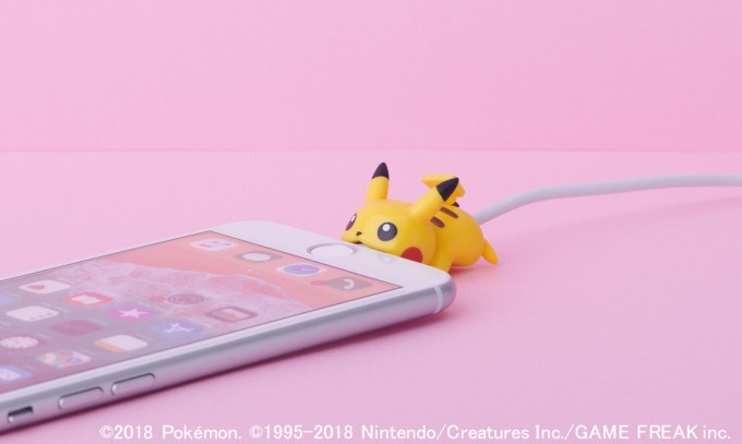 ポケモンの ケーブルバイト ピカチュウやイーブイが断線から守ってくれるiphone用アクセサリー ファッションプレス