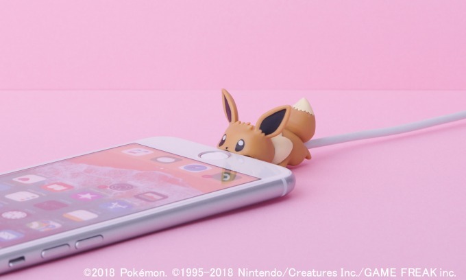 ポケモンの「ケーブルバイト」ピカチュウやイーブイが断線から守ってくれるiPhone用アクセサリー｜写真7