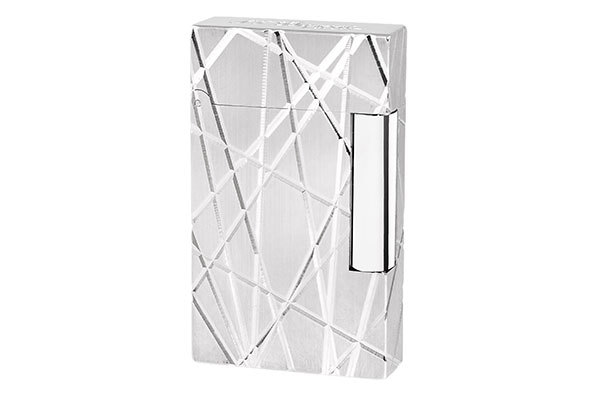 エス・テー・デュポンから新作「ファイアライン」が登場、幾何学的な炎モチーフをライターとペンに