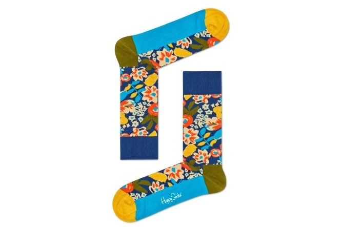 ハッピーソックス×アメリカ歌手ウィズカリファ、カラフル＆奇抜な花柄などの靴下