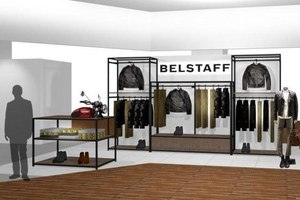 ベルスタッフ阪急メンズ大阪店、大阪初の常設店オープン - MA-1スタイルの限定レザーブルゾンも