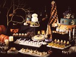 コンラッド東京「オトナハロウィン・スイーツビュッフェ」蜘蛛＆十字架のモチーフを飾ったスイーツなど｜写真3