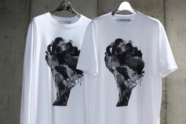 ジョン ローレンス サリバン直営店限定グラフィックTシャツ、パリのデザインデュオとコラボ