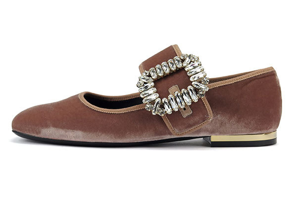 ブーティ｜ロジェ ヴィヴィエ 18秋冬新作シューズ - ピンクベルベッドのメリージェーンやアニマル柄ブーティ