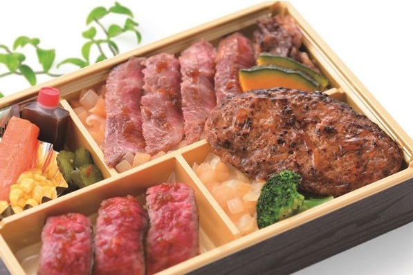 ウエムラ牧場「白老牛4種贅沢弁当」1折 3,240円<京王百貨店限定>