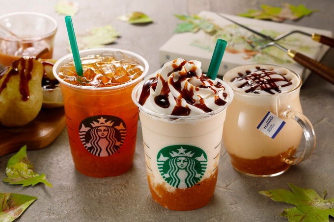 スターバックス(Starbucks) キャラメリー ペアー フラペチーノ｜写真1