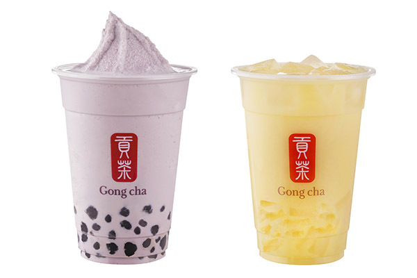 「ライチ ミルクティー」「タロ スムージー」