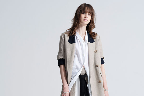 エズミ 2019年春夏コレクション - "分解と再構築"が導く、奥行きある世界