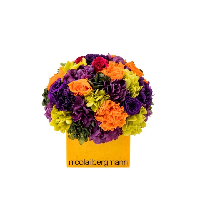 ニコライ バーグマンの秋限定フラワーギフト、オレンジやパープルの花々を集めたボックスなど｜写真4