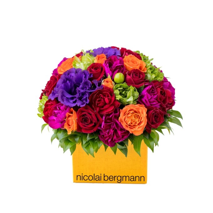 ニコライ バーグマンの秋限定フラワーギフト、オレンジやパープルの花々を集めたボックスなど｜写真3