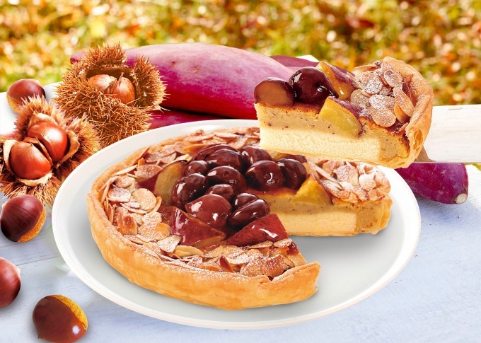 らぽっぽファームの 秋のおいも大収穫祭 超甘熟やきいもパイ登場