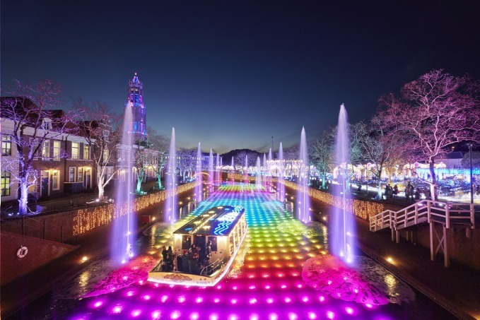 イルミネーション「光の王国」長崎・ハウステンボスで、日本最長級の新噴水ショー「ウォーターマジック」も｜写真14
