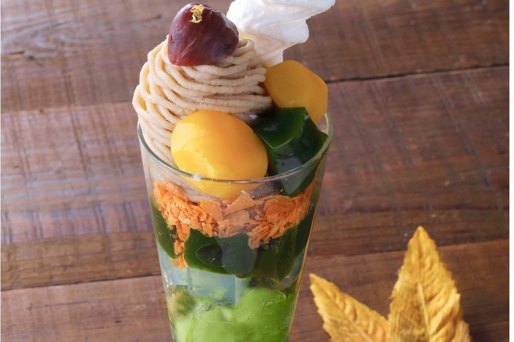 日本茶｜京都・伊藤久右衛門「抹茶モンブランパフェ」香り高い宇治抹茶×渋皮栗を合わせた秋の味わい