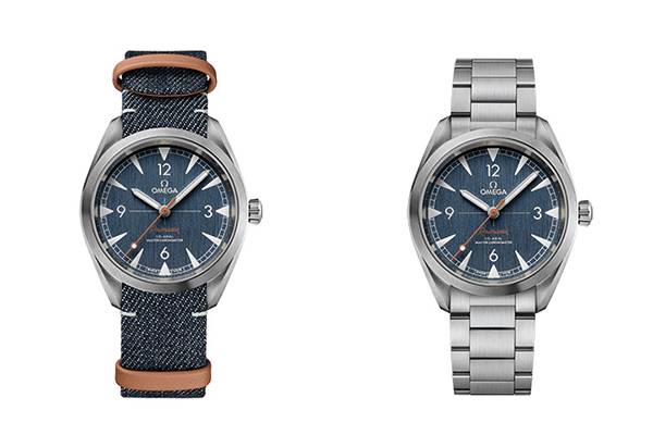 ムーブメント｜オメガの”デニム”をイメージした腕時計「レイルマスター」ブルージーンズのダイヤルにベージュの秒針