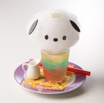 サンリオ「ポチャッコカフェ」西武池袋本店に期間限定オープン、足跡をつけたバナナアイスパンケーキなど｜写真6