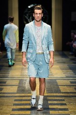 ヴェルサーチ 2013年春夏メンズコレクション - ボクサーがテーマの現代版グラディエータースタイル｜写真32