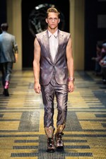 ヴェルサーチ 2013年春夏メンズコレクション - ボクサーがテーマの現代版グラディエータースタイル｜写真43