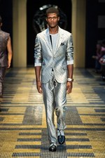 ヴェルサーチ 2013年春夏メンズコレクション - ボクサーがテーマの現代版グラディエータースタイル｜写真44