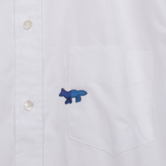 メゾン キツネ × ブルーブルー「インディゴ」を基調としたシャツやスウェットを発売｜写真9