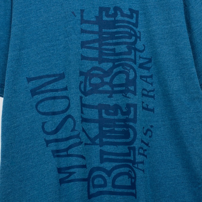メゾン キツネ × ブルーブルー「インディゴ」を基調としたシャツやスウェットを発売｜写真30