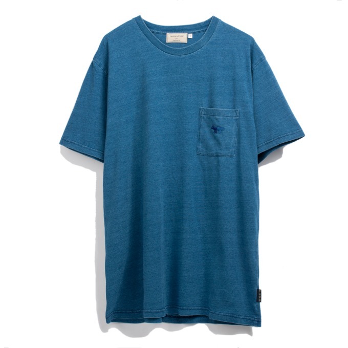 メゾン キツネ × ブルーブルー「インディゴ」を基調としたシャツやスウェットを発売｜写真35