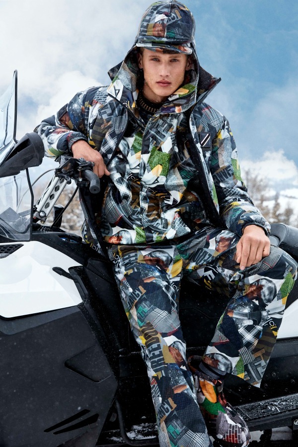 フェンディの18年秋冬レジャーウェア、ハートモチーフのスキーウェア＆オーバーサイズのダウンジャケット｜写真2