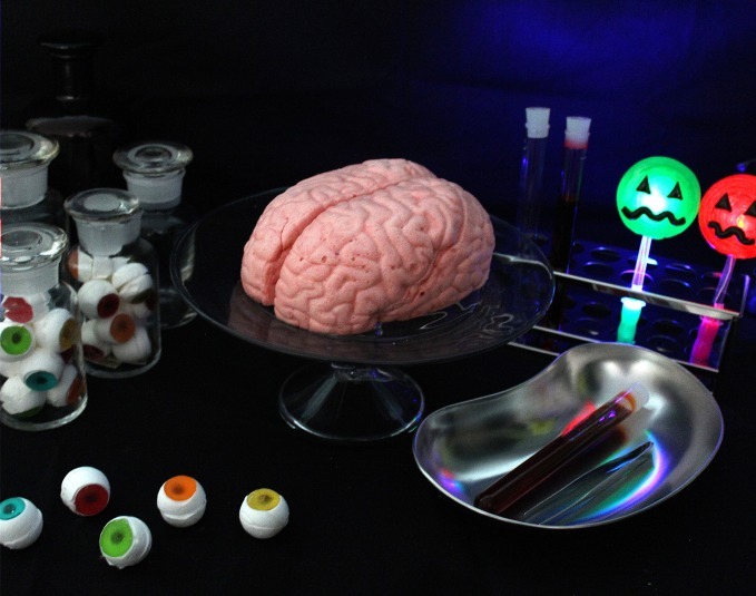 パパブブレのハロウィン、“脳みそ”や“目玉”型のマシュマロが限定販売｜写真1