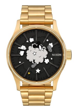 NIXON - NIXON ミッキーマウス ゴールド ディズニーコラボ 腕時計の通販 by とんとろ's shop｜ニクソンならラクマ