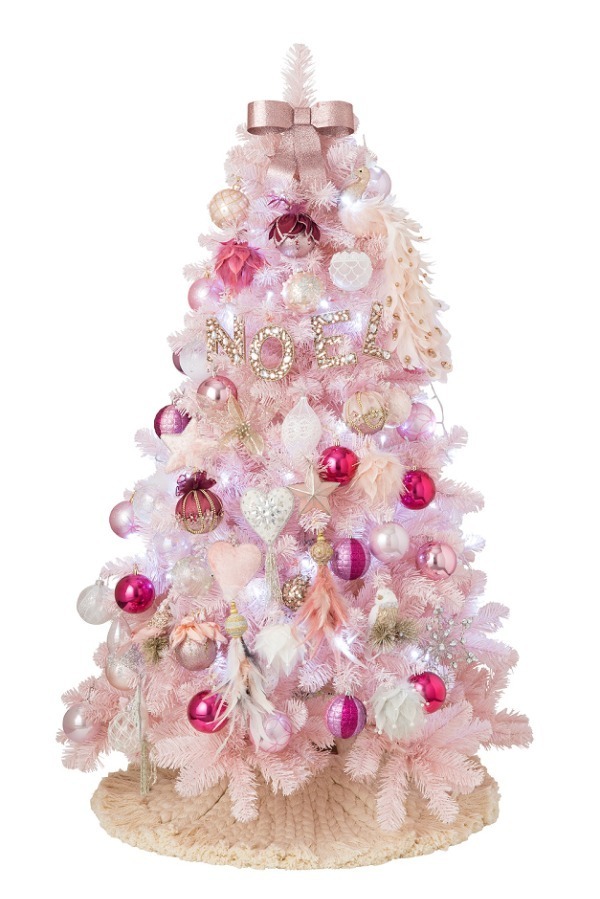 フランフランのクリスマス、ピンクのツリーや毒を効かせたスカル＆モンスターオーナメント - ファッションプレス