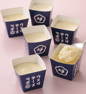 チーズスイーツ店 ウメダチーズラボ 大阪 大丸梅田にオープン 飲める スプーンで食べるチーズケーキ ファッションプレス