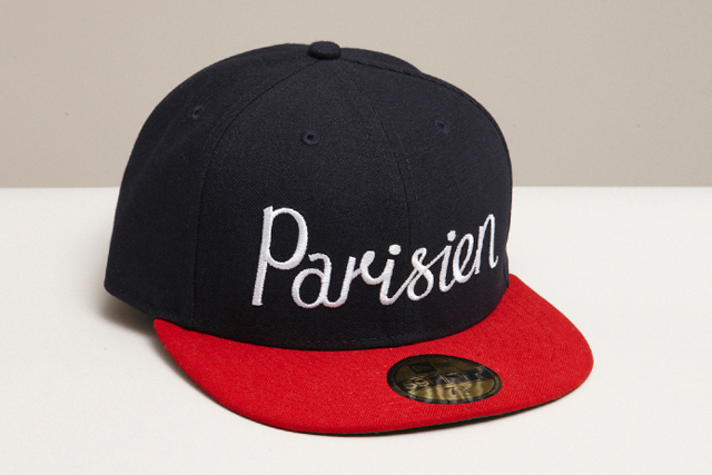 Kitsuné Tee×New Eraの別注キャップ「Parisien」