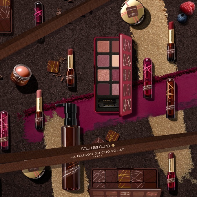 © LA MAISON DU CHOCOLAT × shu uemura