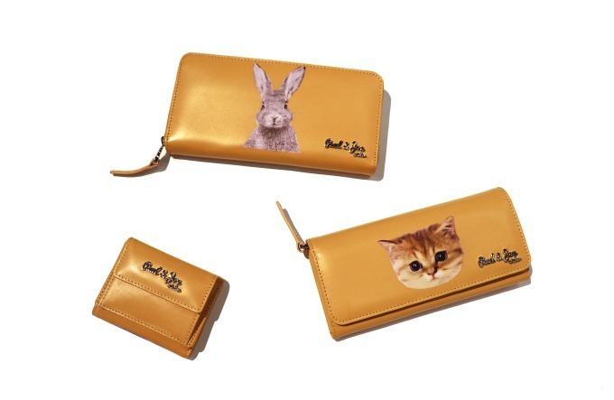 ポール ジョー シスターの新作ウォレット 猫 ウサギの顔をプリントした長財布や三つ折り ファッションプレス