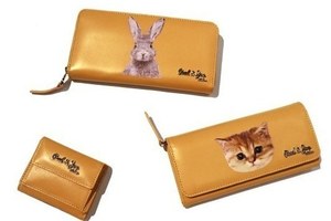 ポール & ジョー シスターの新作ウォレット - 猫＆ウサギの顔をプリントした長財布や三つ折り
