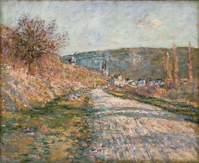 クロード・モネ《ヴェトゥイユへの道》1879年 油彩/カンヴァス フィリップス・コレクション蔵 The Phillips Collection