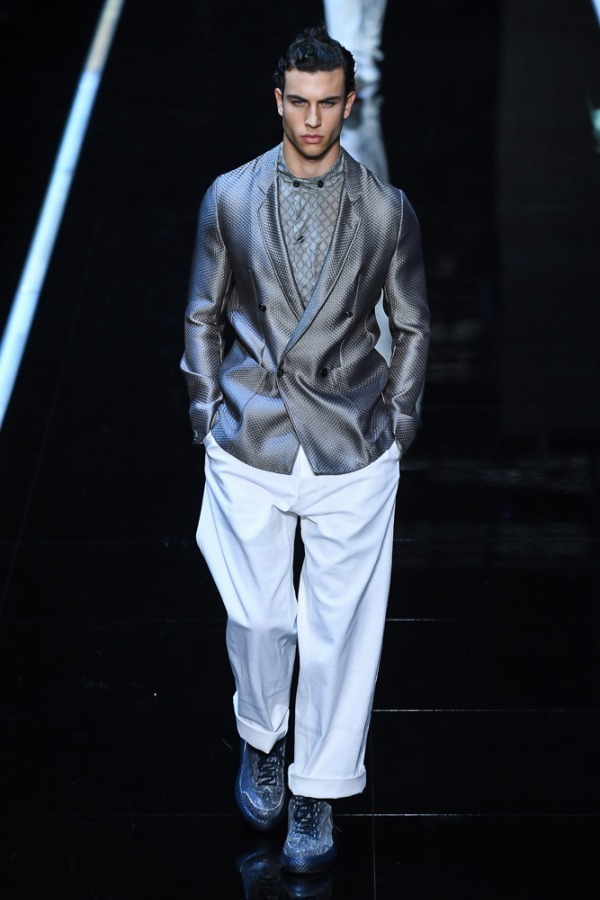 エンポリオ アルマーニ(EMPORIO ARMANI) 2019年春夏メンズコレクション  - 写真68